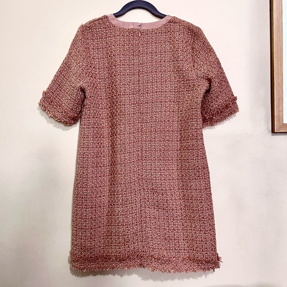 NWT Sister Jane Coral Tweed Dress - Picture 10 of 12